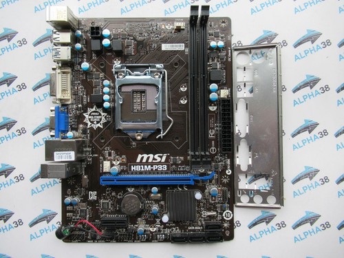 Msi h81m p33 scheda - msi, madre