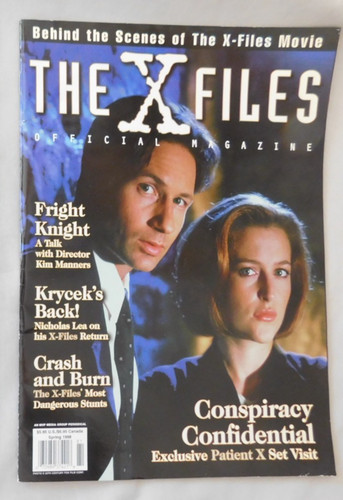 The files magazine spring - x-files,