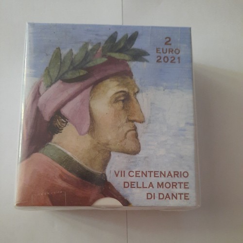 Euro vaticano 2021 dante - euro,