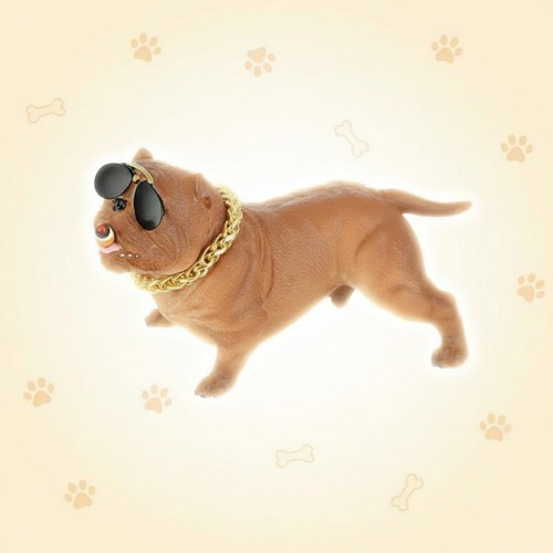 Pupazzo bulldog francese - pupazzo, auto