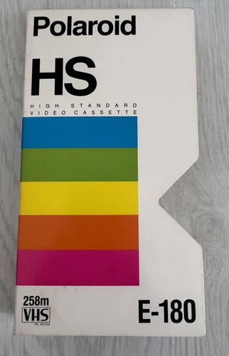 Polaroid 180 vhs empty - polaroid,