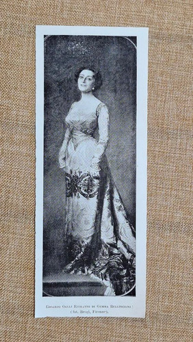 Ritratto gemma bellincioni - di,