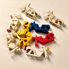 LEGO MOTO MOTOCICLETTA TOWN BIKE CITY LOTTO 9 PZ ROTTE PER PARTI DI RICAMBIO