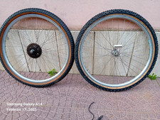 RUOTE MTB VINTAGE 26 ° SHIMANO 105 AMBROSIO ° RETRO' ANNI 80 EPOCA MTB ANCIEN .