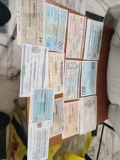 Miniassegni  banca Credito Vari Anni Varie Banca