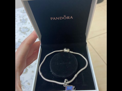 Bracciale pandora con charm - bracciale,