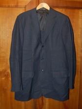 Luca D'Alterio - Giacca uomo, Blu, Sfoderata, Frasco Lana, tg 48 drop7, usata