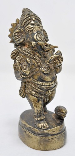 Antico ottone dio ganesha - ottone, idol