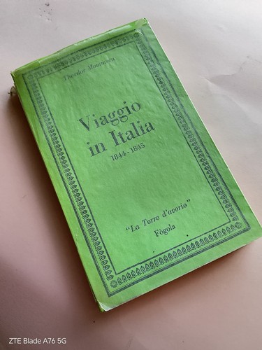 Viaggio italia 1844 1845 - in,