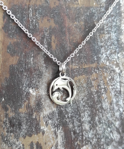 Collana girocollo acciaio - girocollo, in