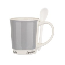 KASANOVA Mug grigia 400 ml con