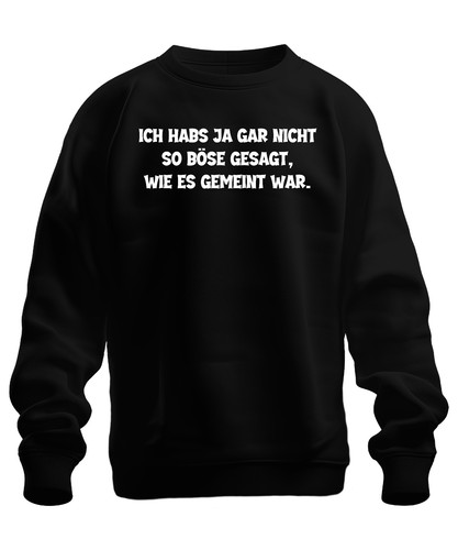 Felpa unisex non detto male - felpa, ho