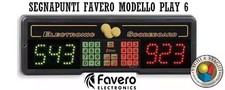 Segnapunti per biliardo favero - per,