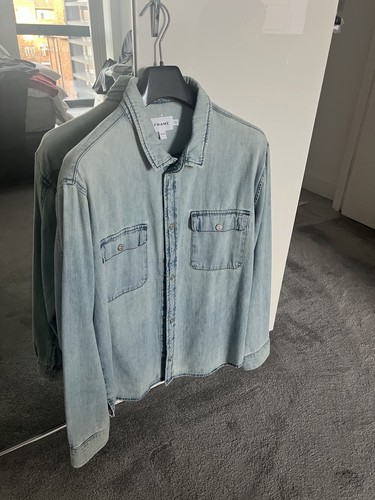 Frame camicia denim blu - blu, chiaro