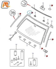 Guarnizione Parabrezza Ford