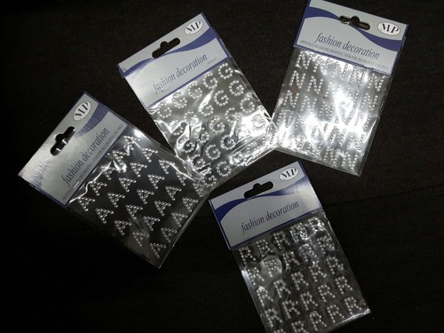 Lettere alfabeto strass - lettere,