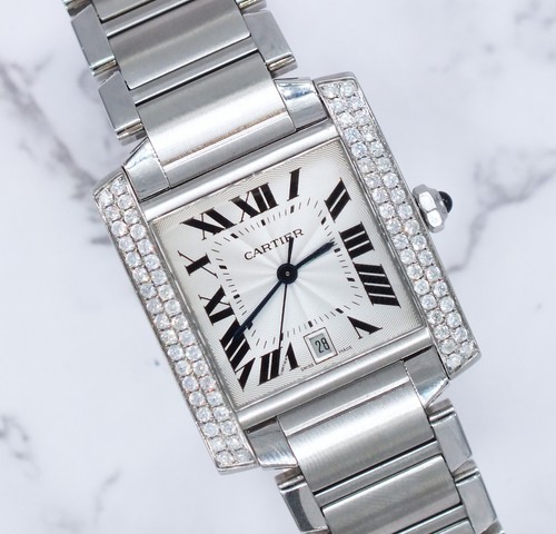 Cartier tank francaise - cartier, uomo