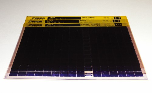 Microfiche catalogo ricambi - catalogo,