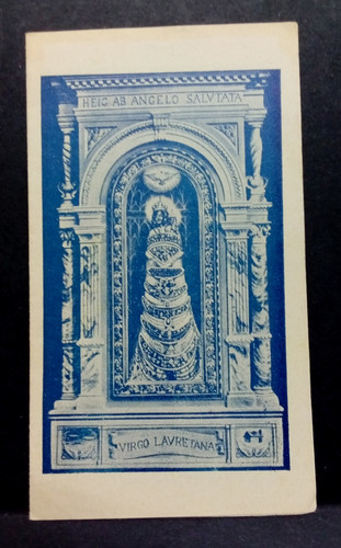 Santino doppio madonna - santino,