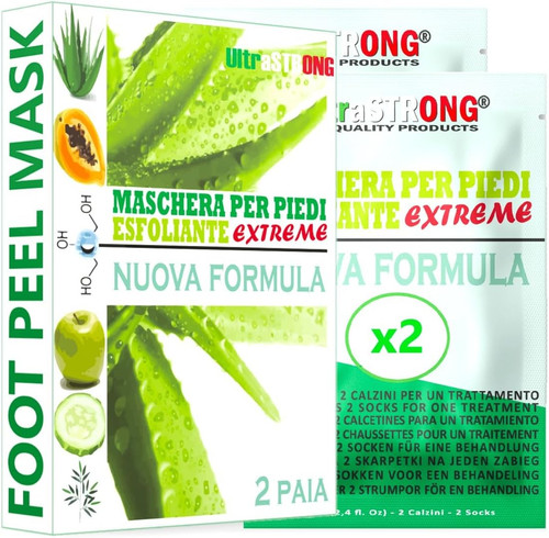 Maschera piedi esfoliante - maschera,