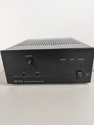 Toa 260 amplificatore di - toa,