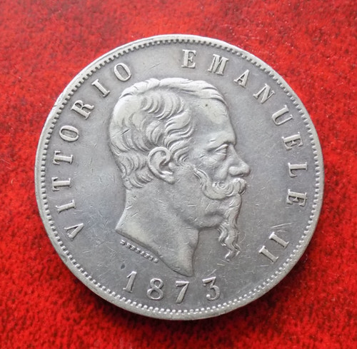 Lire 1873 zecca - 1873, di