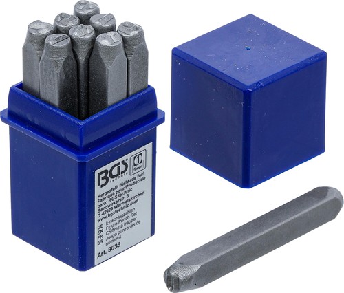 Bgs 3035 set di - 3035, punzoni