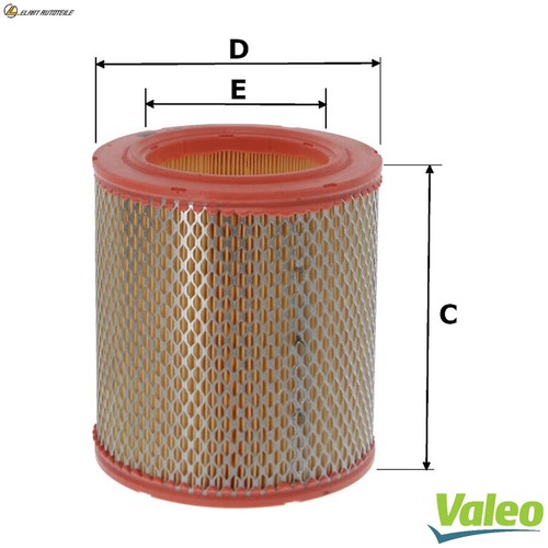 Filtro aria 585810 per fiat - per,