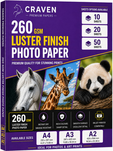 260 gsm carta fotografica