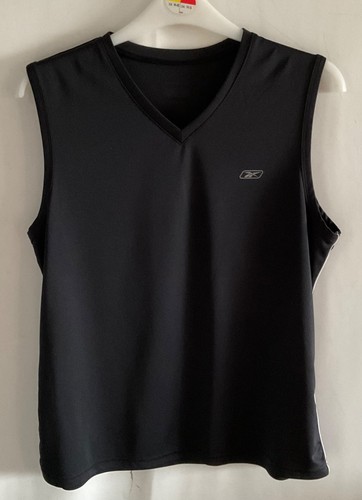 Reebok canotta uomo nera senza - reebok,