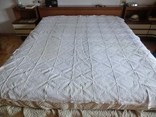 Coperta uncinetto fatta mano - a,