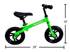 10" Balance Kids Bike Straight