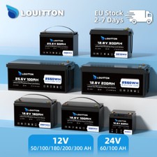 Lifepo4 12v 24v 48v 50ah - 50ah, 100ah