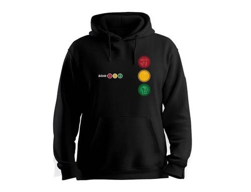 Felpa con cappuccio blink 182 - cappuccio,