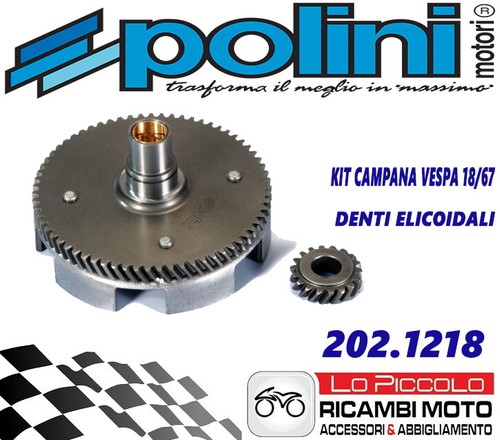 Campana frizione polini - campana,