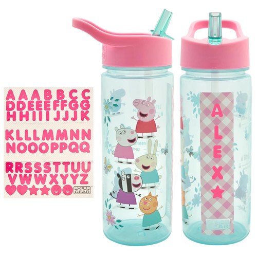 Peppa pig borraccia adesiva - borraccia,