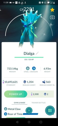 Shiny dialga rosso pokémon - shiny,