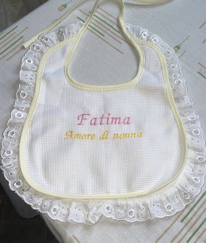 Bavette neonato personalizzate - bavette,