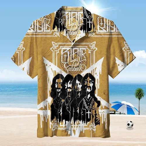 Camicia hawaiana black sabbath - camicia,