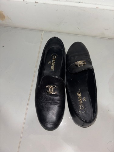 Mocassini chanel autentici - mocassini,