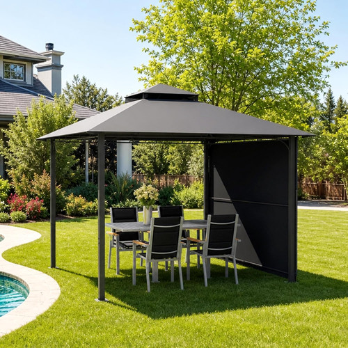 Gazebo giardino esterno - gazebo,
