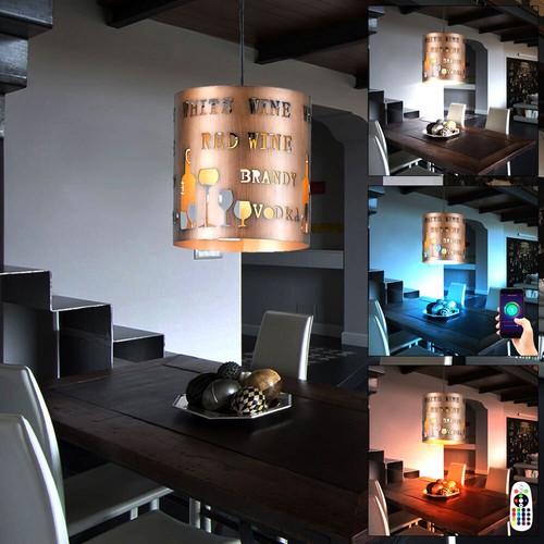 Lampada pendente smart rgb - pendente, led
