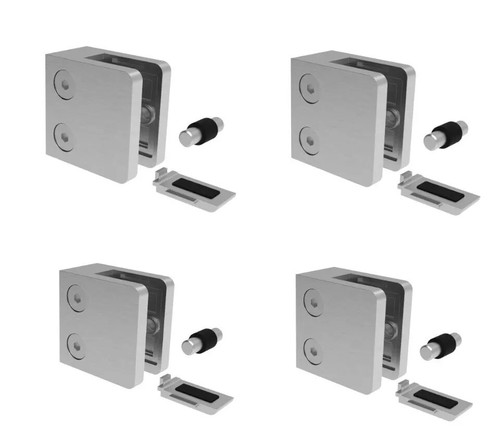 Acciaio inox vetro supporto - inox,