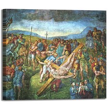 Michelangelo crocifissione san