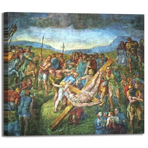 Michelangelo crocifissione san