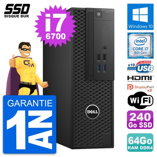 Dell precision t3420 sff - pc,