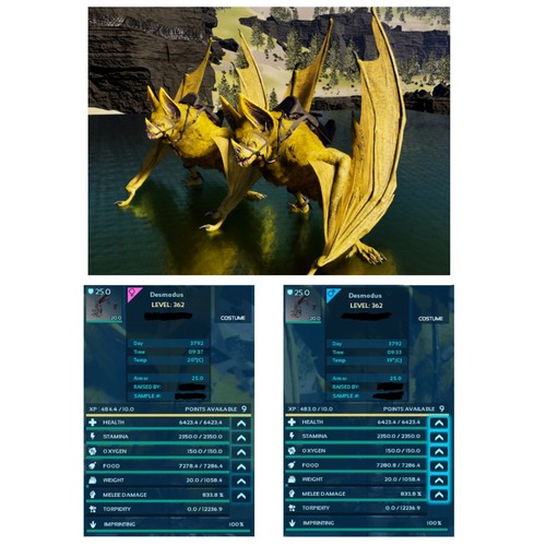 Ark gold desmodus - ark,