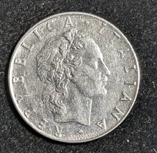 1967 R Italy 50 Lire
