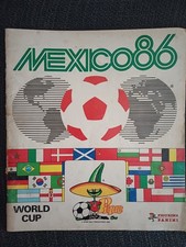 ALBUM FIGURINE PANINI-MEXICO 86-WORLD CUP-COPPA DEL MONDO-CALCIO-VUOTO-RARO!