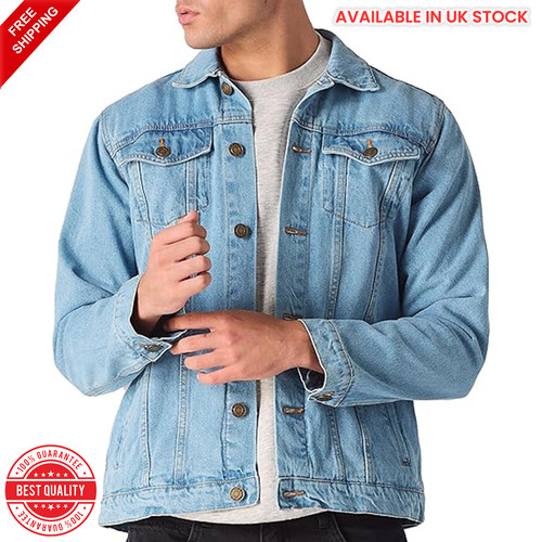 Giacca denim uomo stile